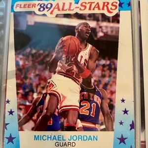 Michael Jordan ‘89 ALL-STARS card